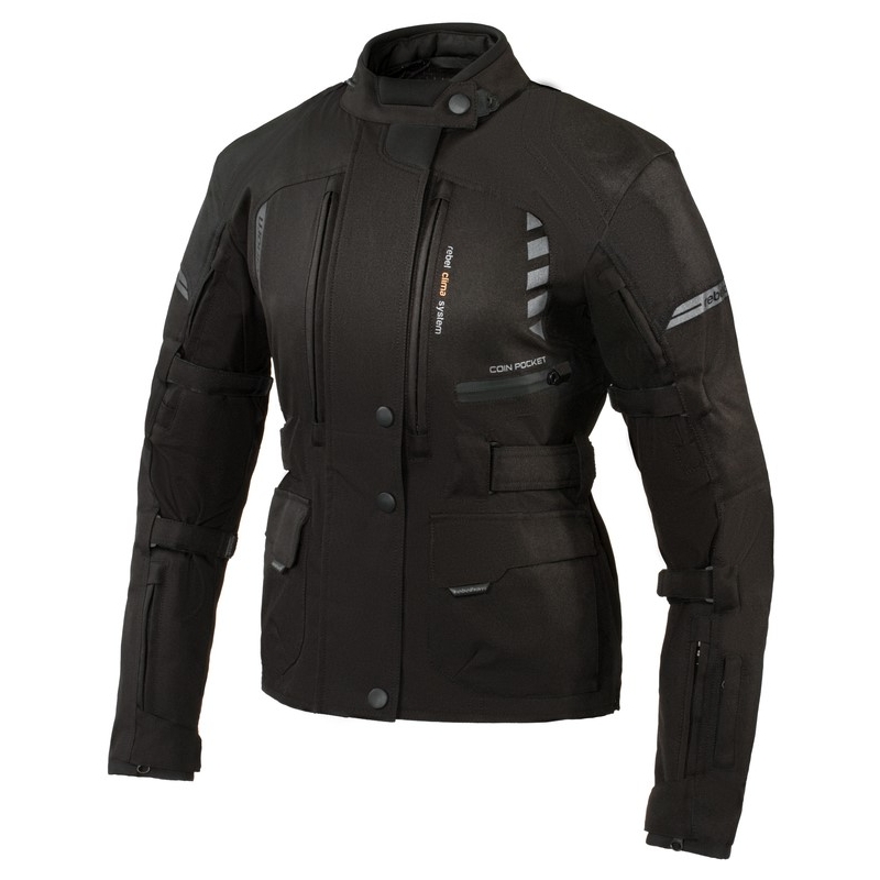 Dámska moto bunda Rebelhorn Hiker II čierna