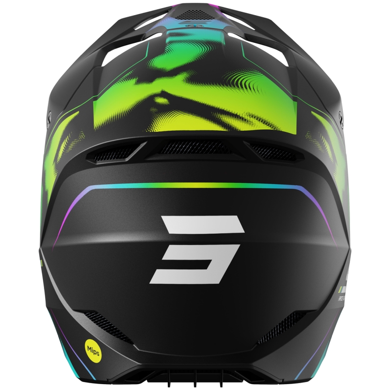 Motokrosová prilba Shot Race Nitro matná čierna