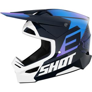 Motokrosová prilba Shot Furious Apex modrá