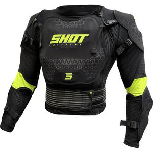 Chránič tela Shot Optimal 2.0 čierno-žltý