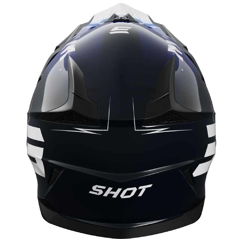 Detská motokrosová helma Shot Pulse X-Trem modrá