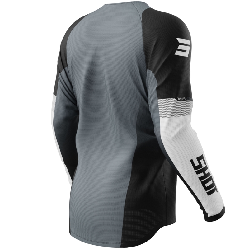 Motokrosový dres Shot Draw Instinct sivý