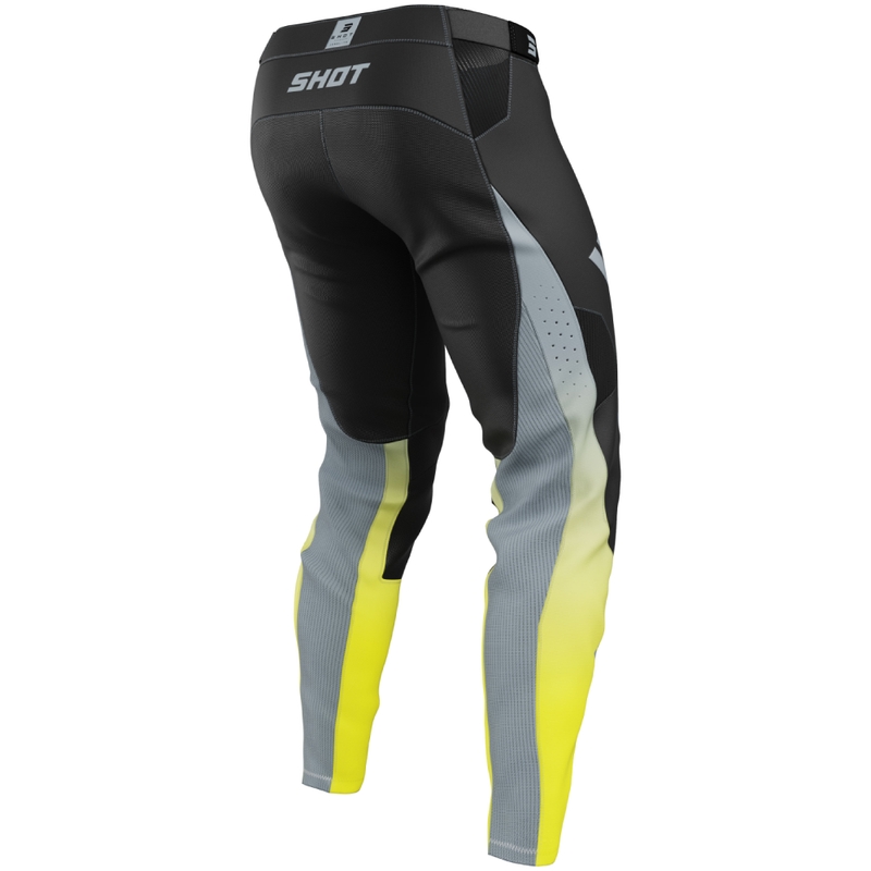 Motokrosové nohavice Shot Aerolite HVA čierno-šedé