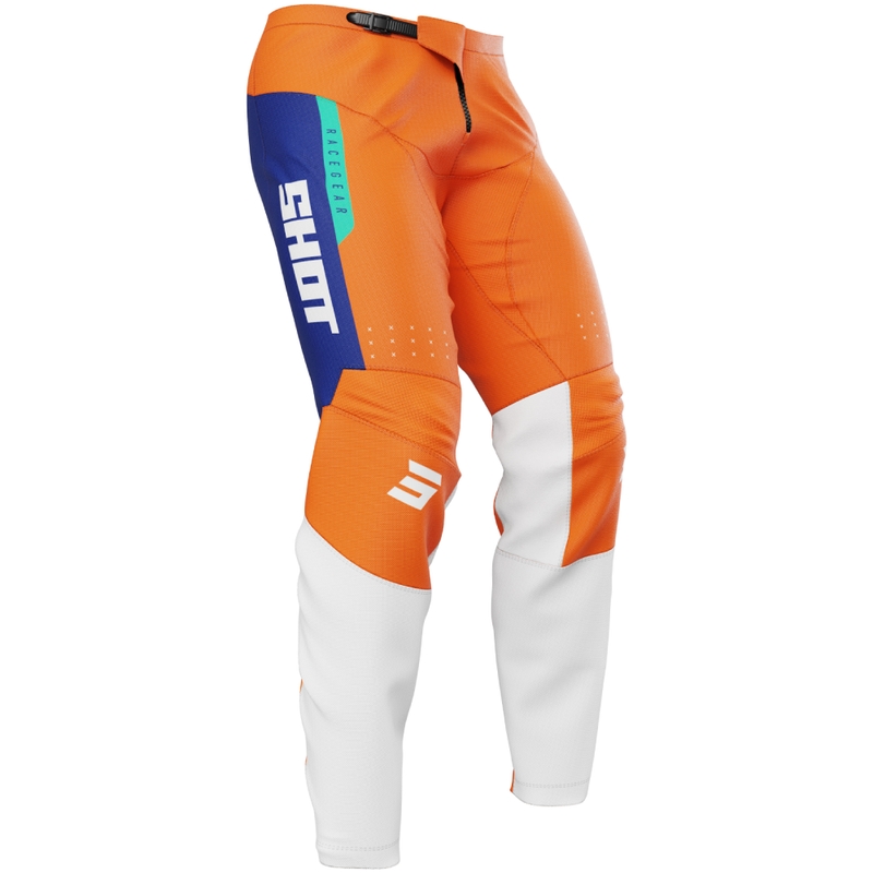 Motokrosové nohavice Shot Devo League oranžové