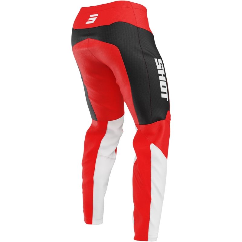 Motokrosové nohavice Shot Devo League červené