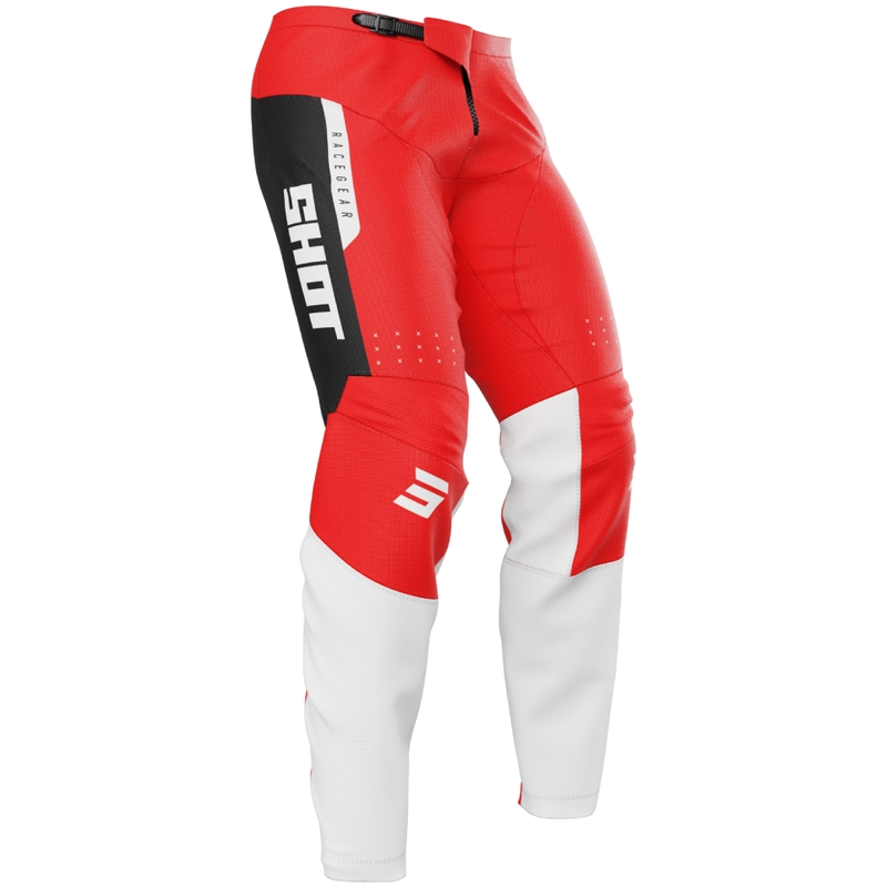Motokrosové nohavice Shot Devo League červené