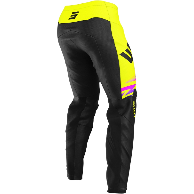 Motokrosové nohavice Shot Devo X-Trem fluo žlté
