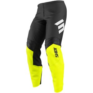 Motokrosové nohavice Shot Draw Instinct fluo žlté