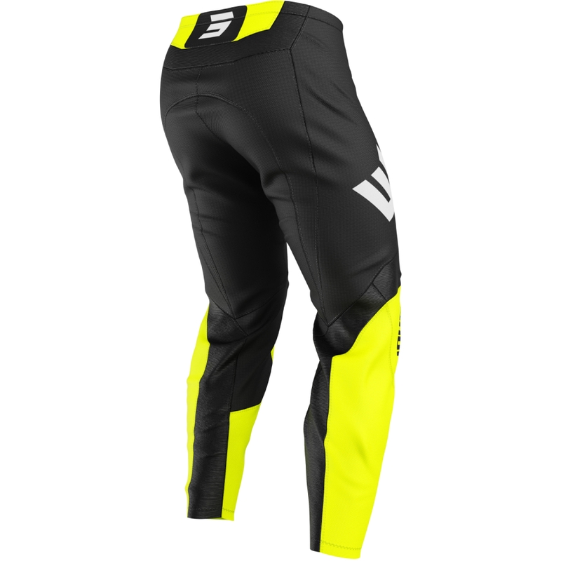 Motokrosové nohavice Shot Draw Instinct fluo žlté
