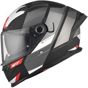 Integrálna prilba na motocykel MT BRAKER CHENTO B0 čierno-šedo-biela