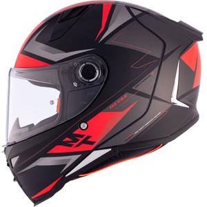 Integrálna prilba na motocykel MT REVENGE 2 S HATAX B5 čierno-šedo-červená