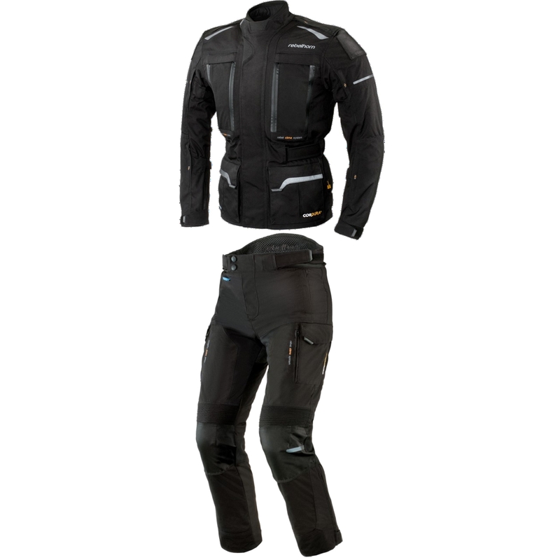 Kombinéza na motocykel Rebelhorn Hardy Pro výpredaj