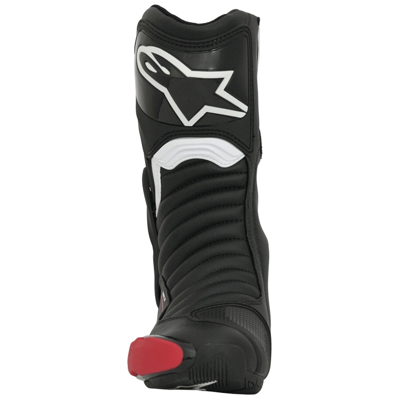 Vysoké čižmy na motocykel Alpinestars S-MX 6 čierno-červené