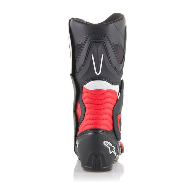Vysoké čižmy na motocykel Alpinestars S-MX 6 čierno-červené