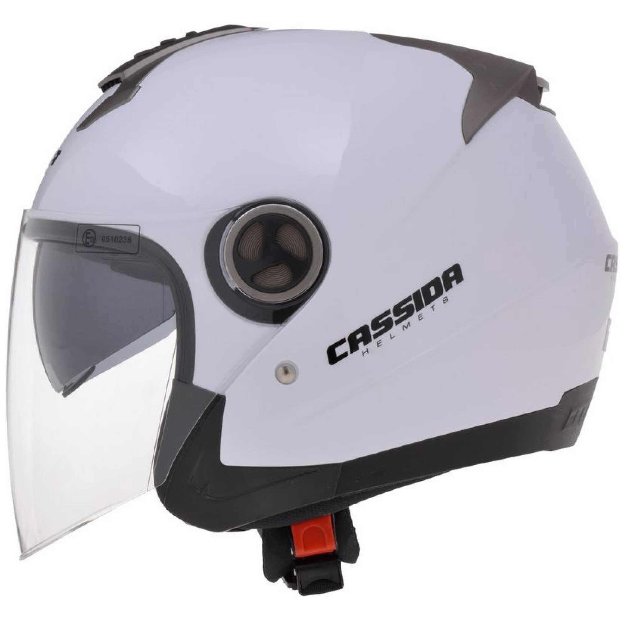 Prilba na motocykel Cassida Magnum biela Veľkosť: XS