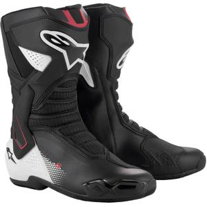 Topánky na motorku Alpinestars SMX-6 3 čierno-bielo-červené