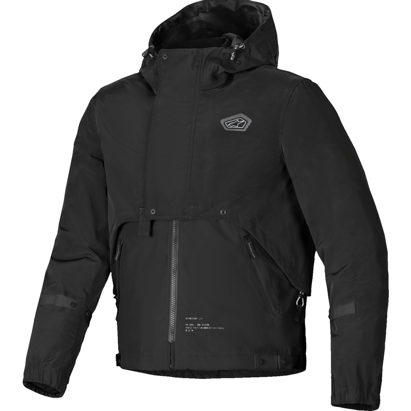 Bunda na motorku Alpinestars Mootant Waterproof Parka čierna