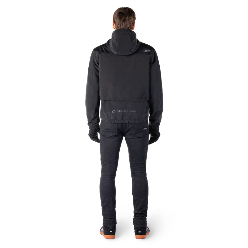 Bunda na motorku Alpinestars Mootant Waterproof Parka čierna