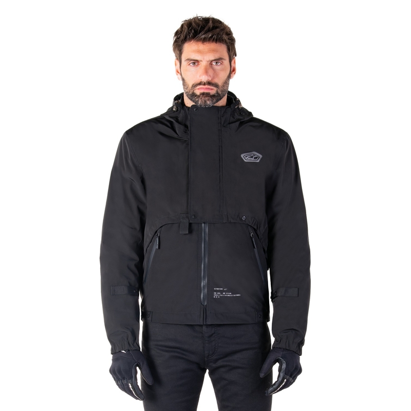 Bunda na motorku Alpinestars Mootant Waterproof Parka čierna