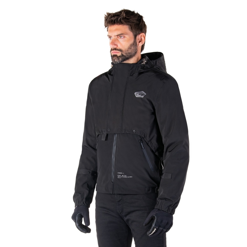 Bunda na motorku Alpinestars Mootant Waterproof Parka čierna