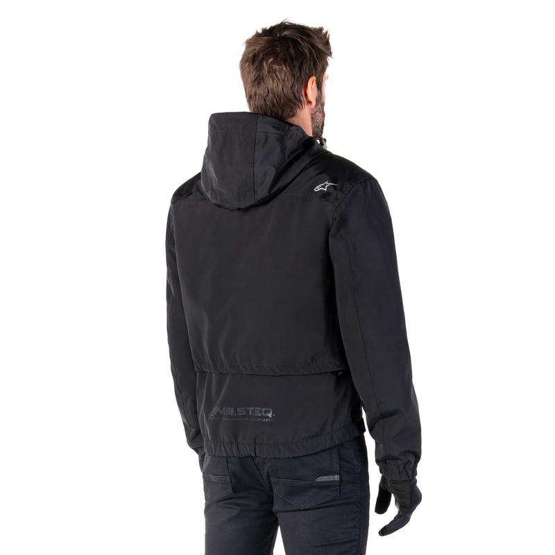 Bunda na motorku Alpinestars Mootant Waterproof Parka čierna