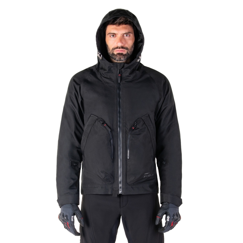 Bunda na motorku Alpinestars Mootant Waterproof Parka čierna