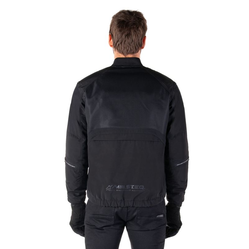 Bunda na motorku Alpinestars Mootant Waterproof Parka čierna