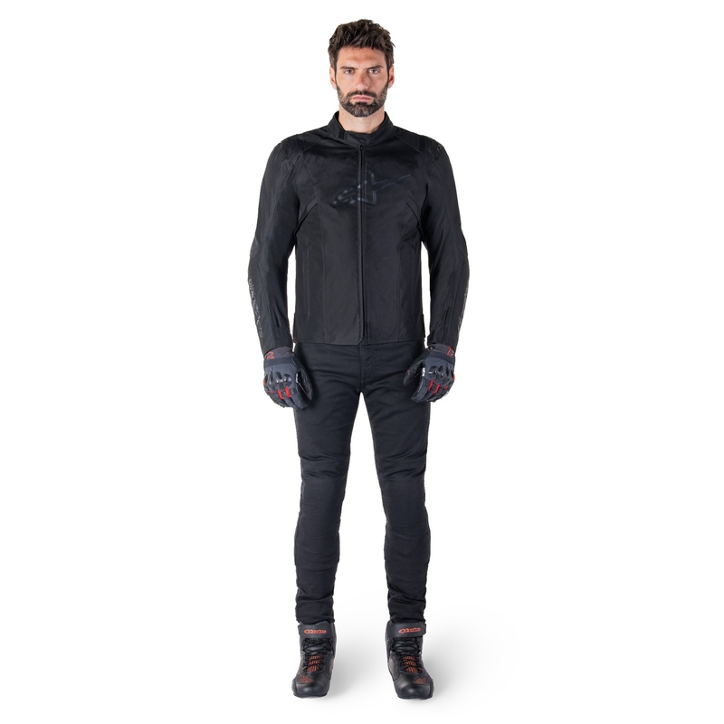 Bunda na motorku Alpinestars T-SPS 2 Waterproof čierno-čierna