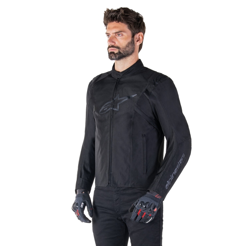 Bunda na motorku Alpinestars T-SPS 2 Waterproof čierno-čierna