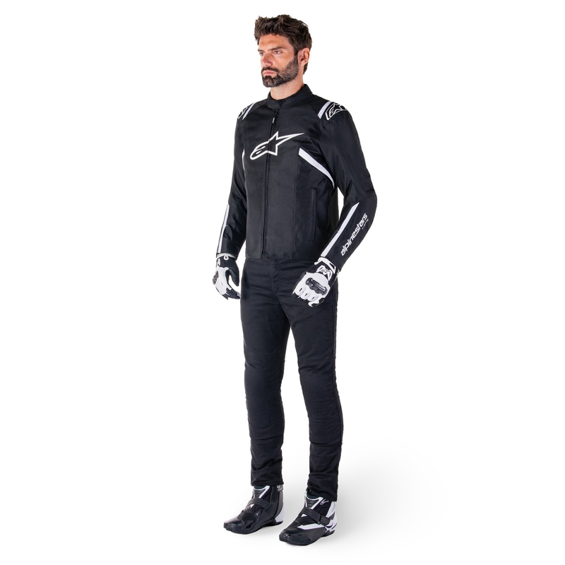 Bunda na motorku Alpinestars T-SPS 2 Waterproof čierno-biela