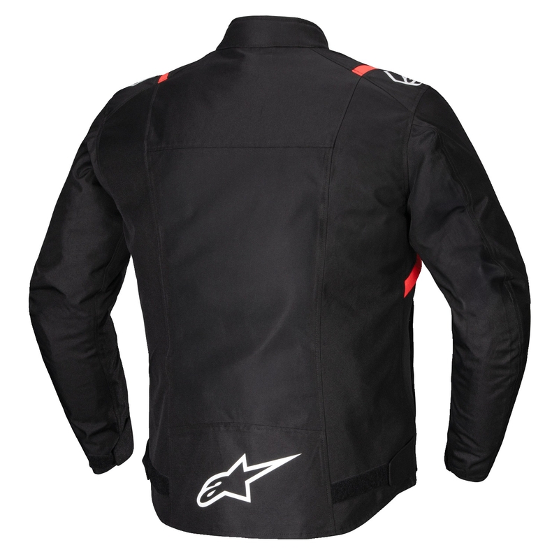 Bunda na motorku Alpinestars T-SPS 2 Waterproof čierno-bielo-fluo červená