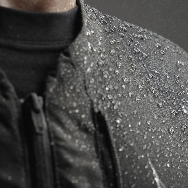 Bunda na motorku Rebelhorn Jax čierno-fluo žltá