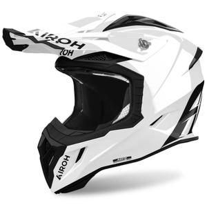 Motokrosová prilba Airoh Aviator ACE 2 Color biela lesklá
