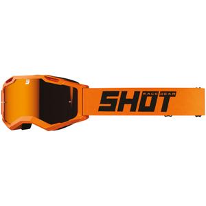 Motokrosové okuliare Shot Assault 2.0 Solid oranžové s iridiovým plexi