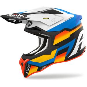 Motokrosová prilba Airoh Strycker Glam modrá matná výpredaj