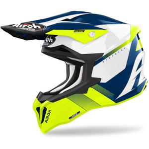 Motokrosová prilba Airoh Strycker Blazer žltá výpredaj