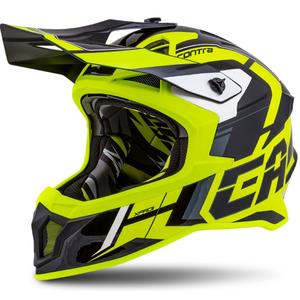 Motokrosová prilba Cassida Cross Pro II Contra fluorescenčno žlto-šedo-čierna