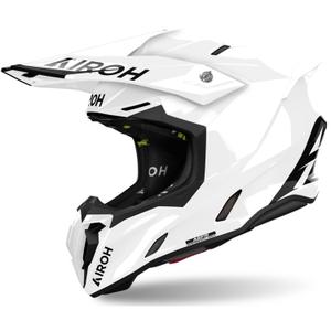 Motokrosová prilba Airoh Twist 3 Color biela lesklá
