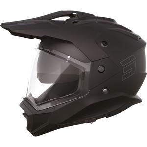 Enduro helma Shot Trek Max Vision Solid matná čierna