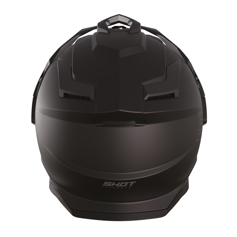 Enduro helma Shot Trek Max Vision Solid matná čierna