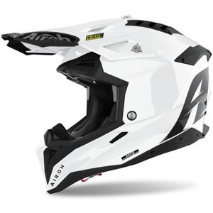 Motokrosová prilba Airoh Aviator 3.0 Color 2024 biela lesklá