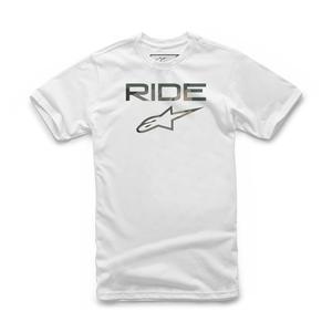 Tričko Alpinestars Ride 2.0 Camo bielo-camo