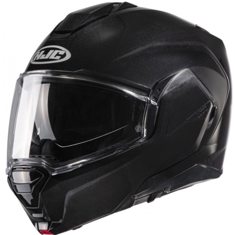 Preklápacia prilba na motocykel HJC I100 Solid metal čierna