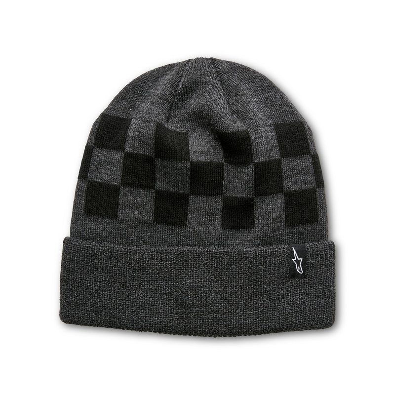 Čiapka Alpinestars Checked Beanie sivo-čierna