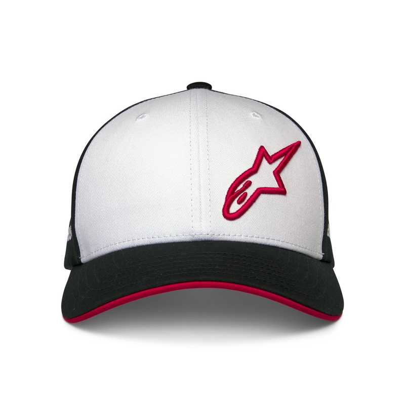 Šiltovka Alpinestars Sessionized Snapback bielo-čierno-červená