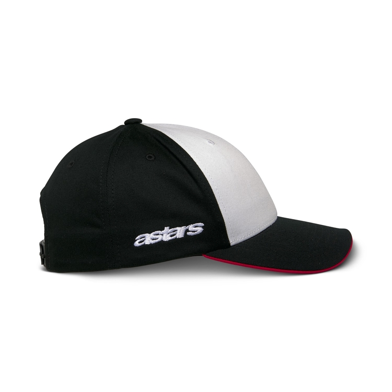 Šiltovka Alpinestars Sessionized Snapback bielo-čierno-červená