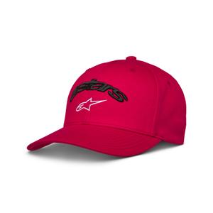 Šiltovka Alpinestars Arcstars Flexback červená
