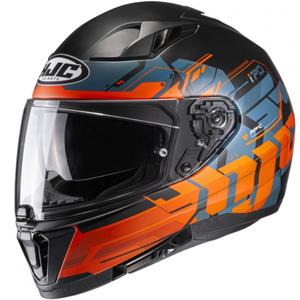 Integrálna prilba na motocykel HJC I70 Alligon MC7SF oranžovo-modro-čierná výpredaj