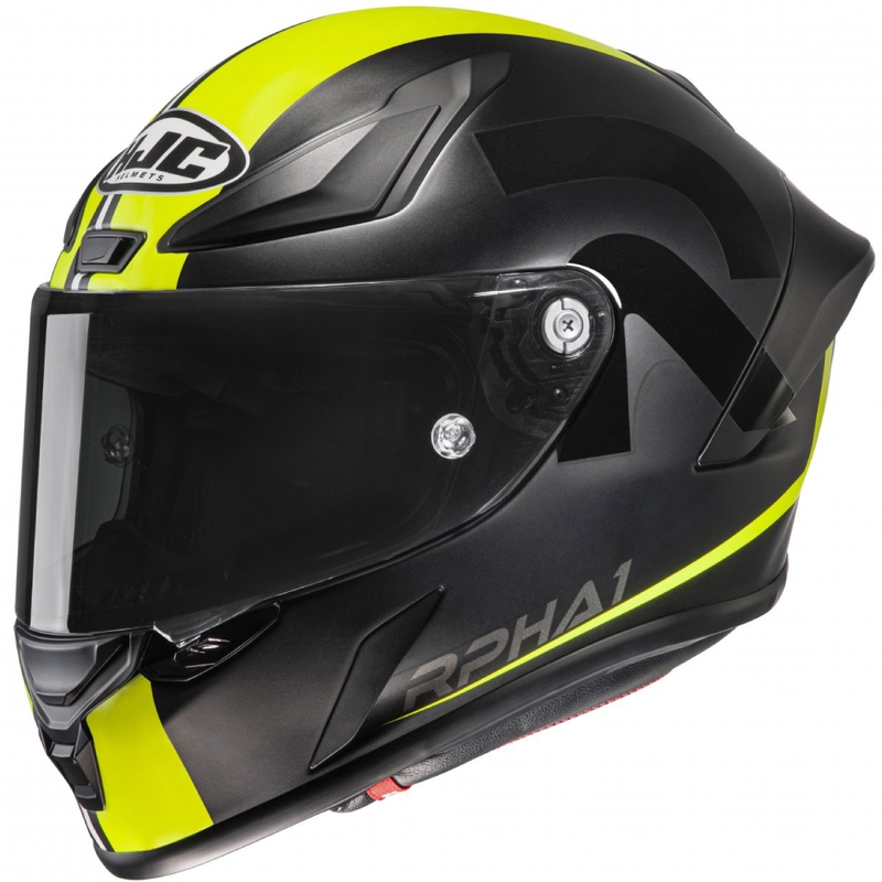 Integrálna prilba na motocykel HJC RPHA 1 Senin MC3HSF čierno-fluo žltá