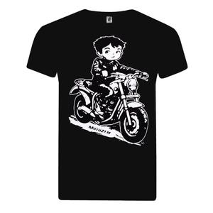 Detské chlapčenské tričko MotoZem - Motocyklista